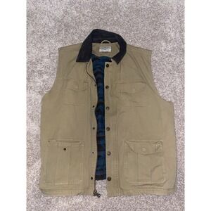 Cody James River Oaks Rancher Vest Western Vest Aztec Lined Size 2XL Nylon/Wool